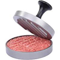Graewe - Prensa de Hamburguesas con pomo ergonómico (Incluye 25 Hojas de Papel de Horno)